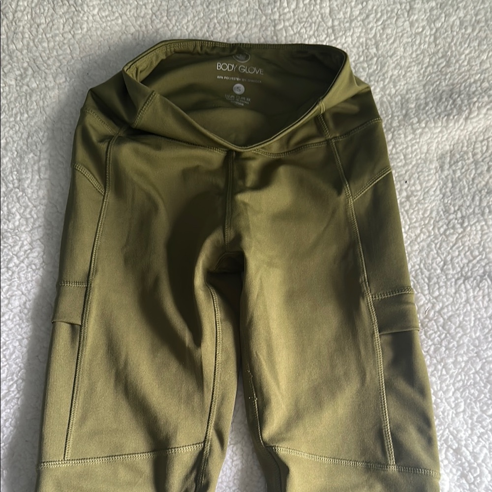 Body Glove Olive Green Leggings
